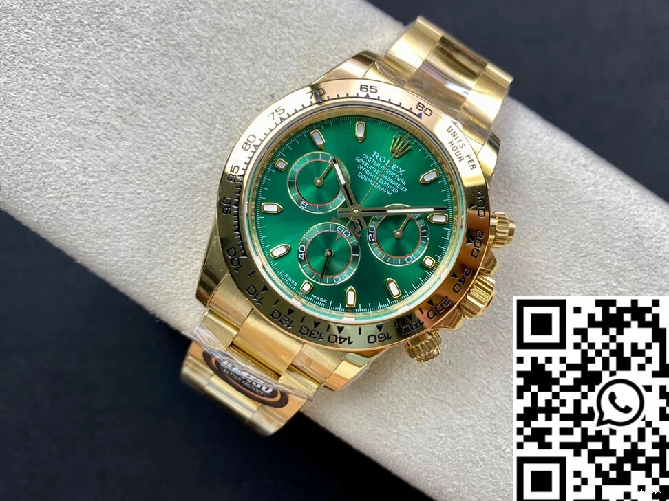 Factory Daytona M116508-0013 Green Gold Yellow BT Rolex Dial 0422